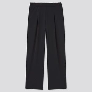 Crepe Jersey Straight Pants